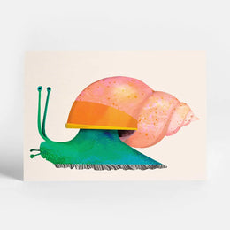 Snail Postcard