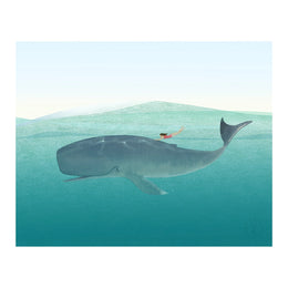 Whale Rider Print, Felix Doolittle