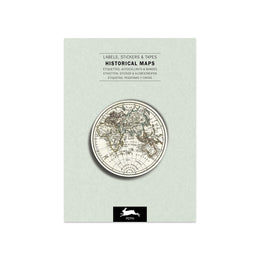 Historical Maps Label & Sticker Book