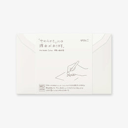 MD Cotton Envelopes Set + MD Letter Pad, Midori