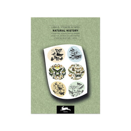 Natural History Label & Sticker Book