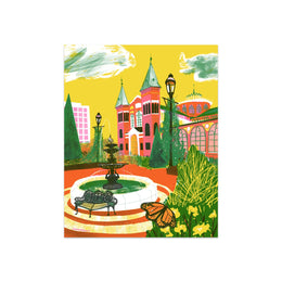 Ripley Garden & Smithsonian Postcard