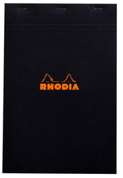 N° 19 A4+ Black Rhodia Notepad