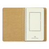A6 Slim Blank MD Paper Spiral Notebook, Traveler's Co.