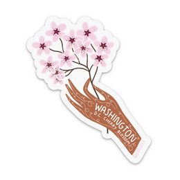 DC Flower Sticker
