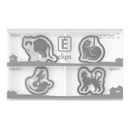 Cats Etched Clips