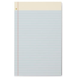 Blue Star Lined Notepad