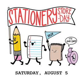 Stationery Store Day is August 5!