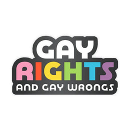 Gay Rights and Gay Wrongs PIn