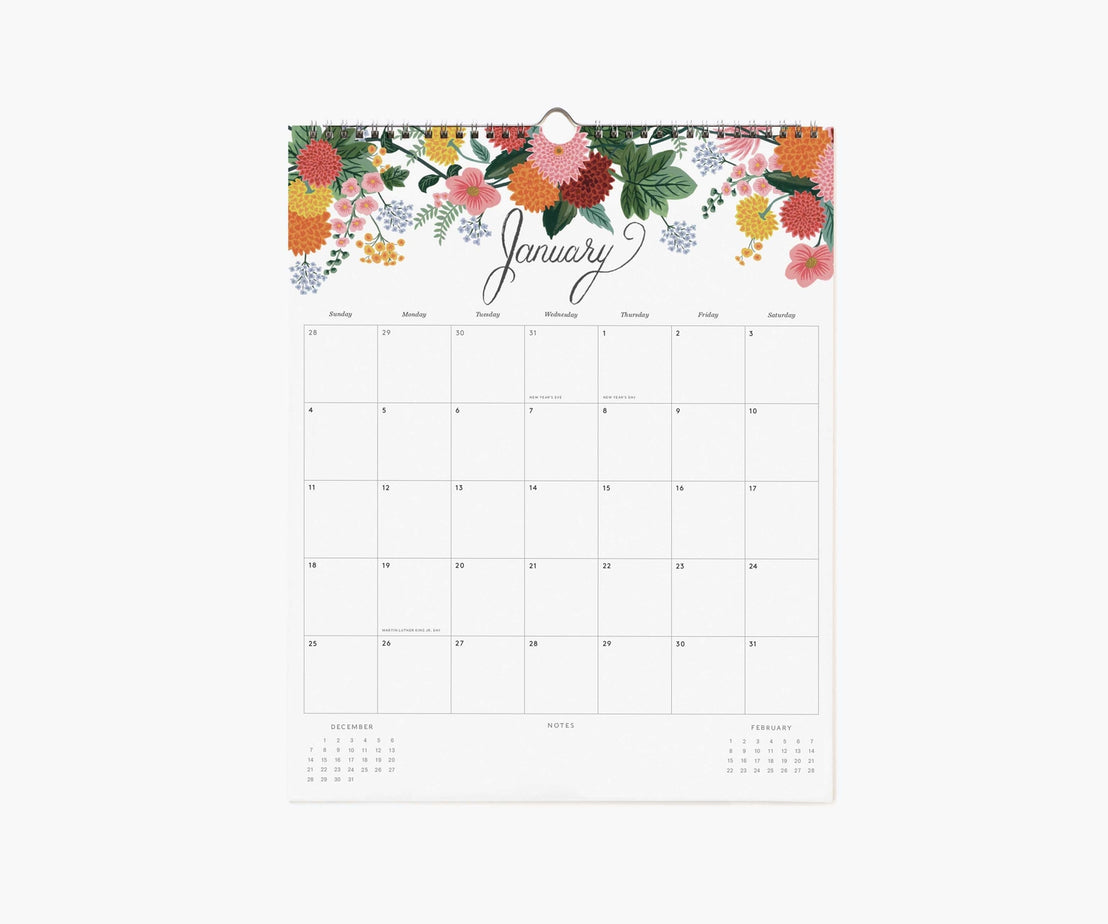 2026 Dahlia Appointment Calendar