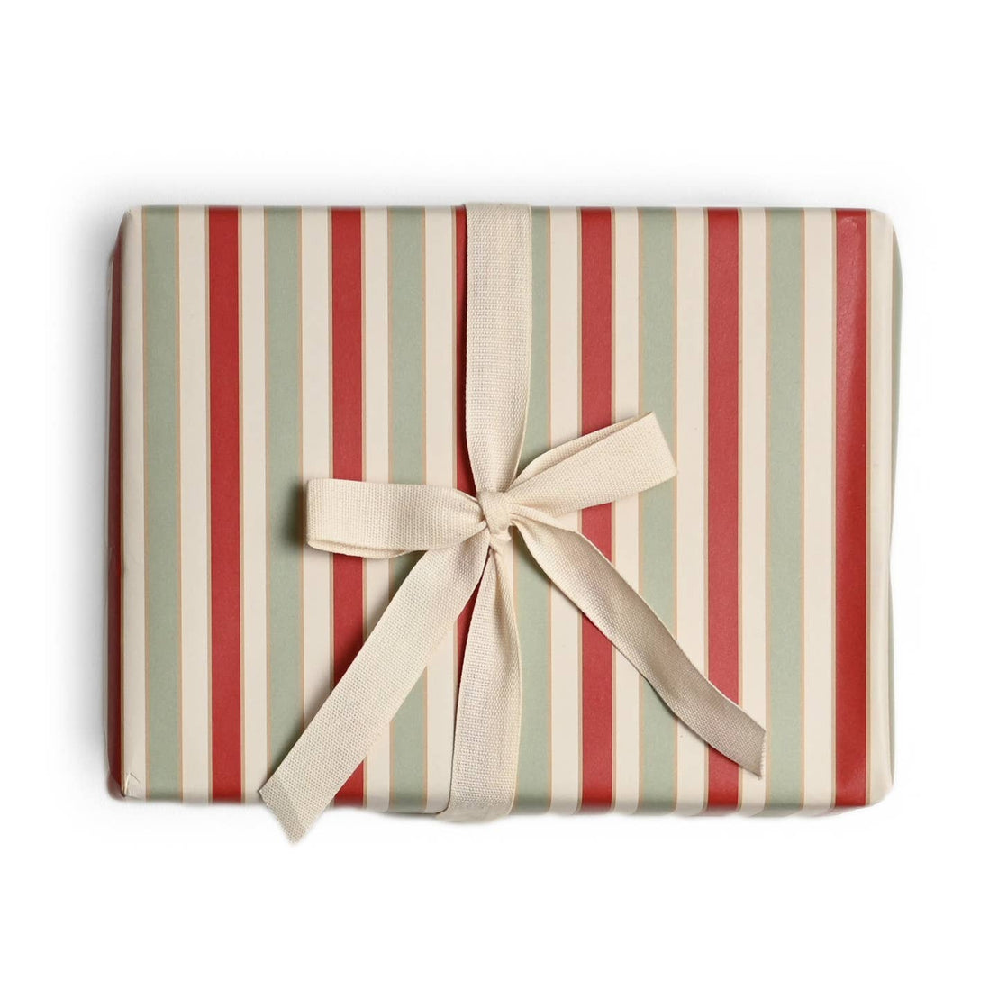 Holiday Stripe Gift Wrap