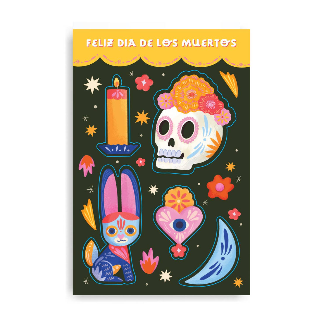 Dia De Los Muertos Sticker Sheet