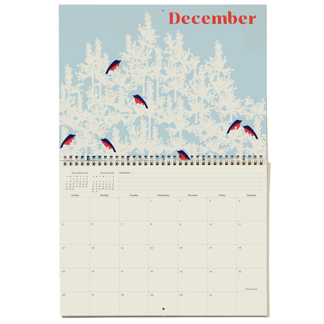 2027 Write-On Calendar