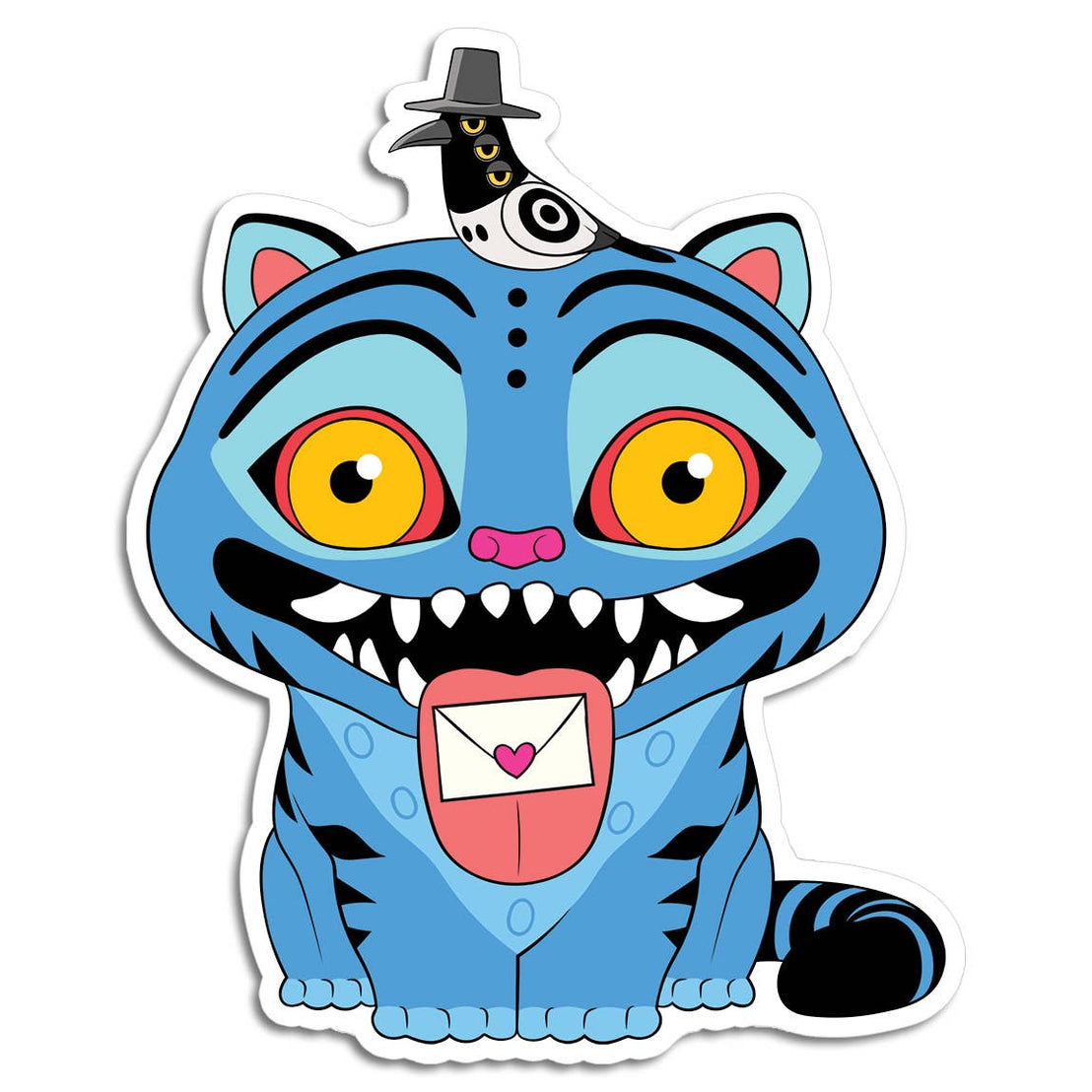 K-pop Tiger Sticker