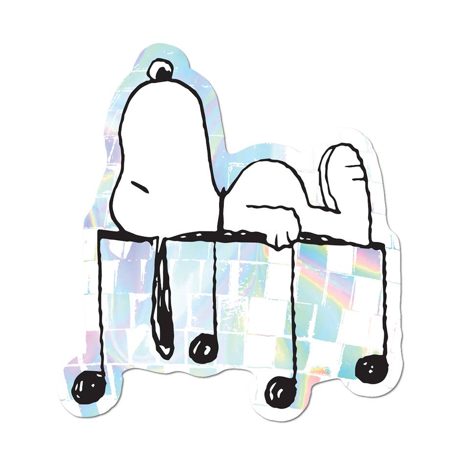 Disco Snoopy Sticker