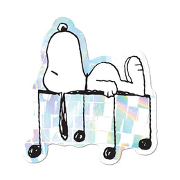 Disco Snoopy Sticker