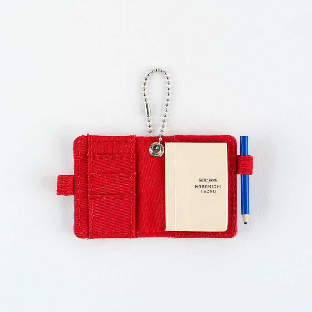 Hobonichi Bright Plaid Techo Mini Keychain