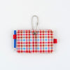 Hobonichi Bright Plaid Techo Mini Keychain