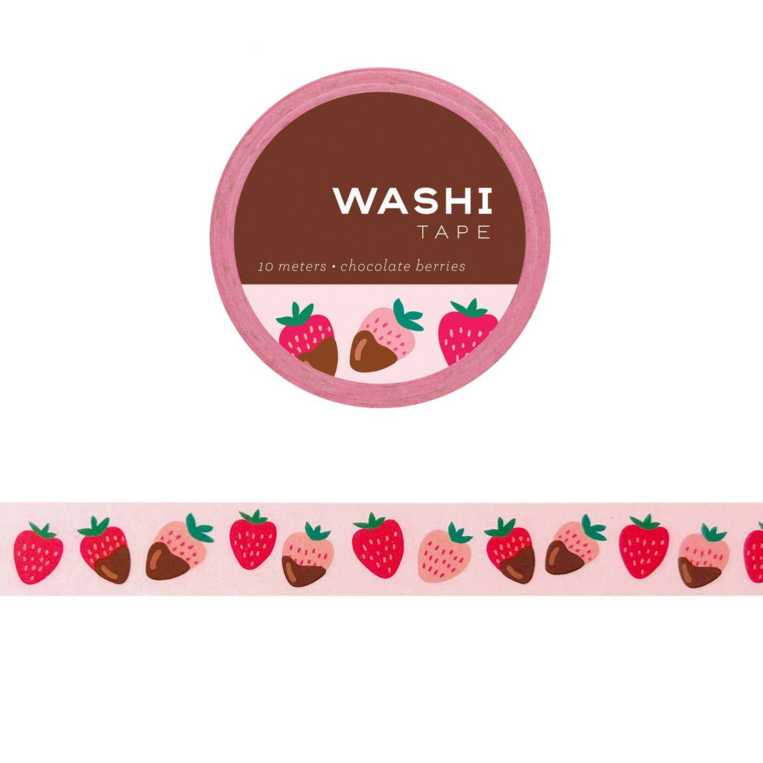 Chocolate Berries Washi Tape