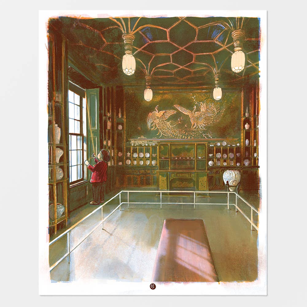 The Peacock Room Postcard