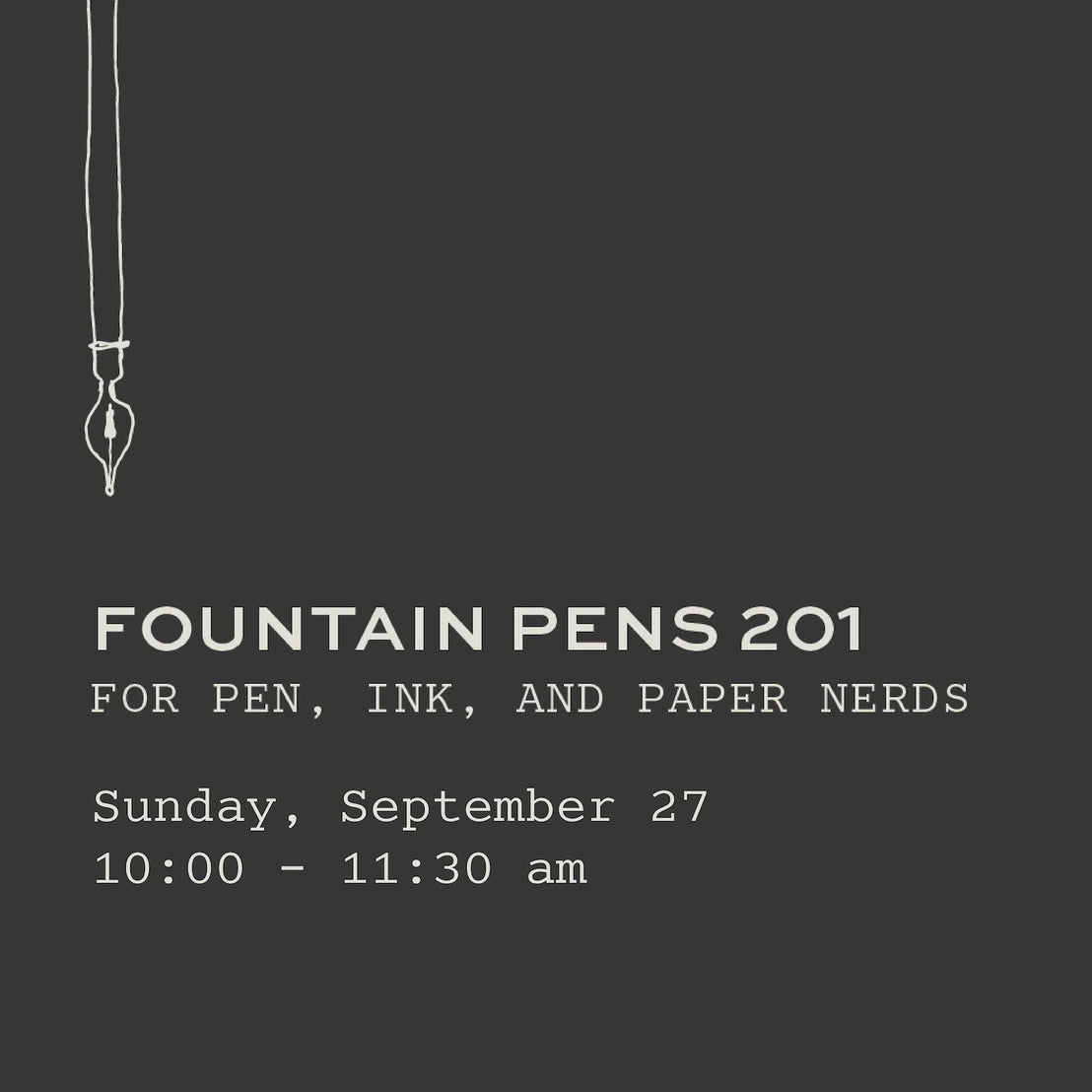 September Fountain Pens 201: For Pen, Ink, And Paper Nerds