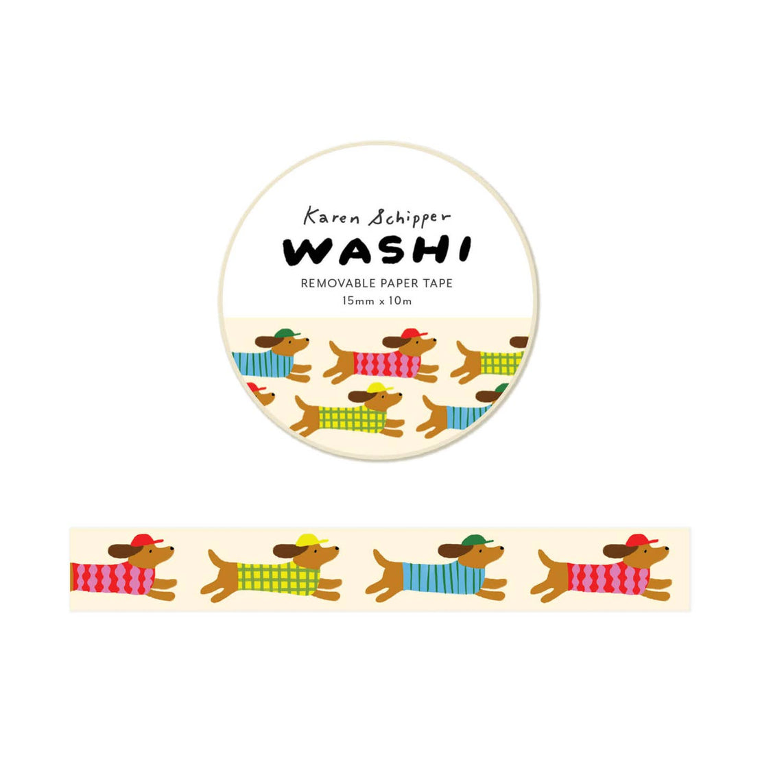 Dachshund Washi Tape