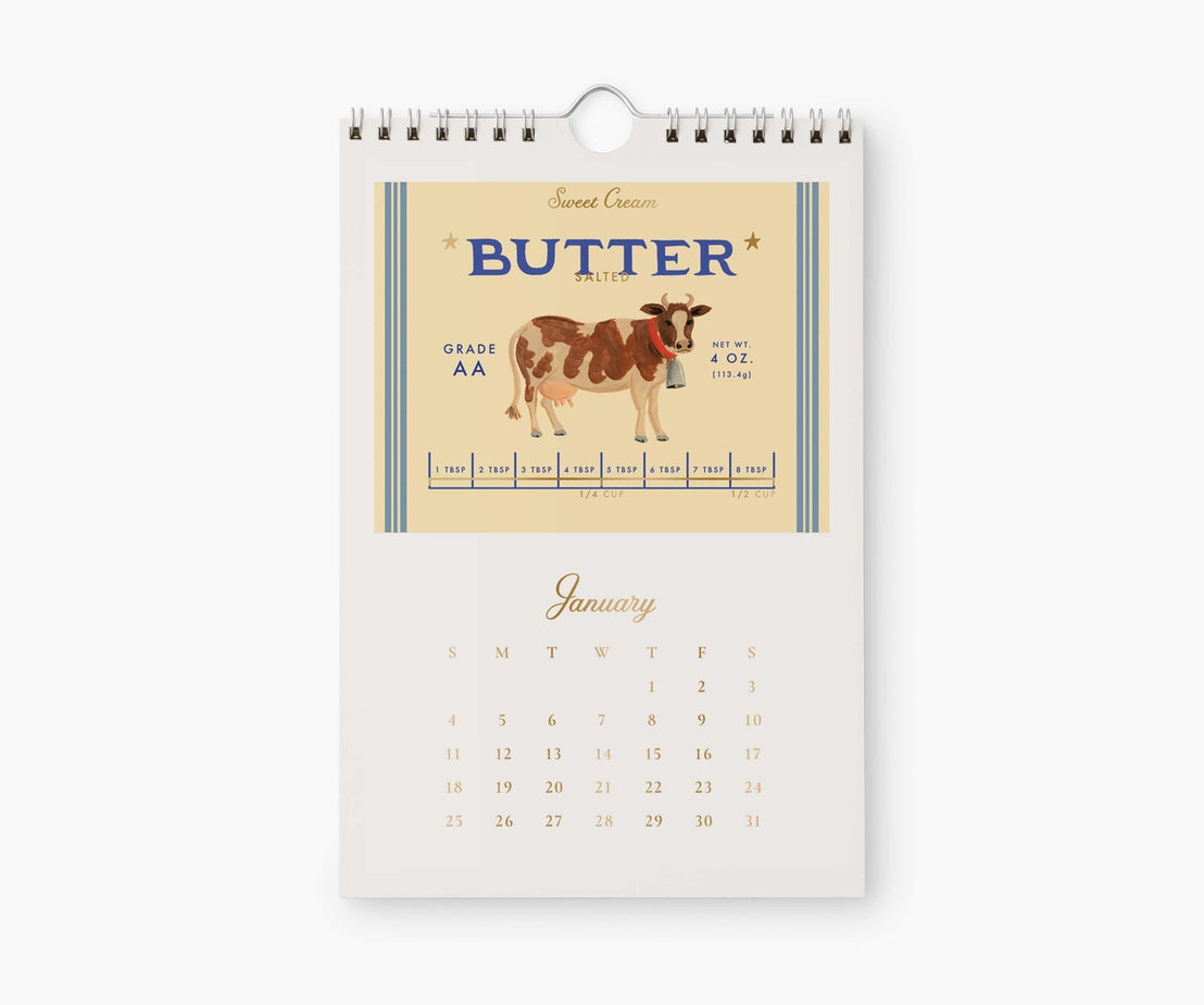 2026 Country Farm Kitchen Calendar
