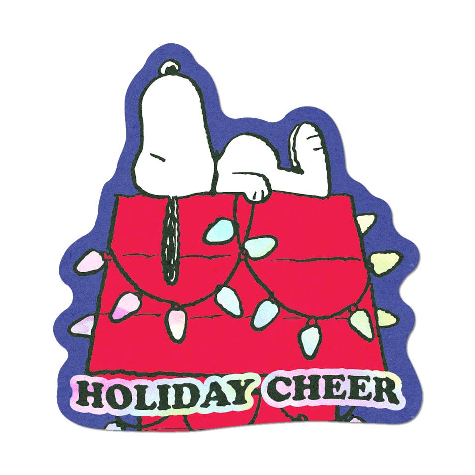 Holiday Cheer Peanuts Sticker