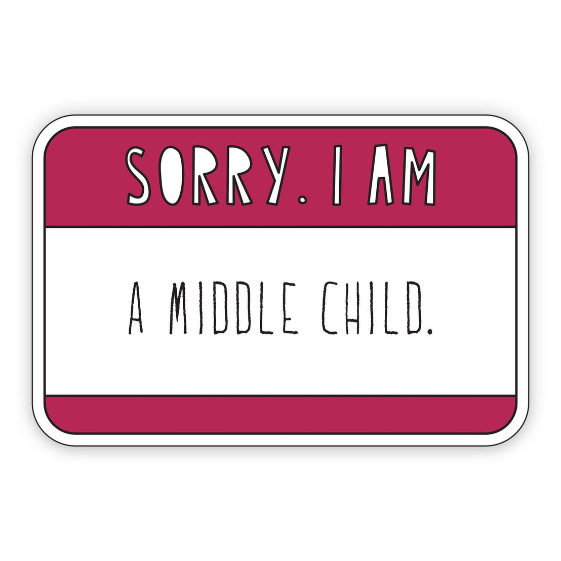 Middle Child Sticker