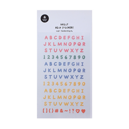 Handwriting 4 Stickers