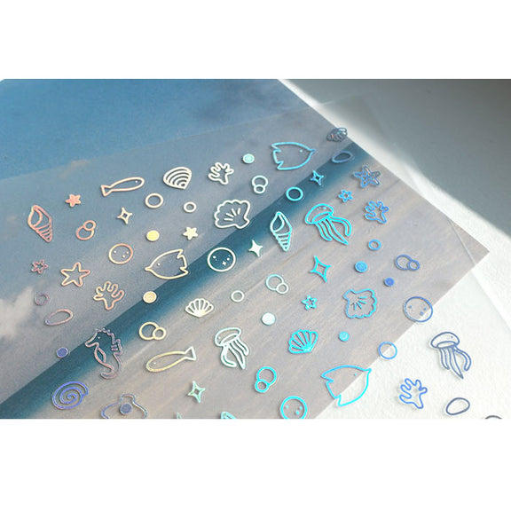 Deco Glitter Sticker Sheet