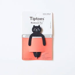 Black Cat Bookmark Pen