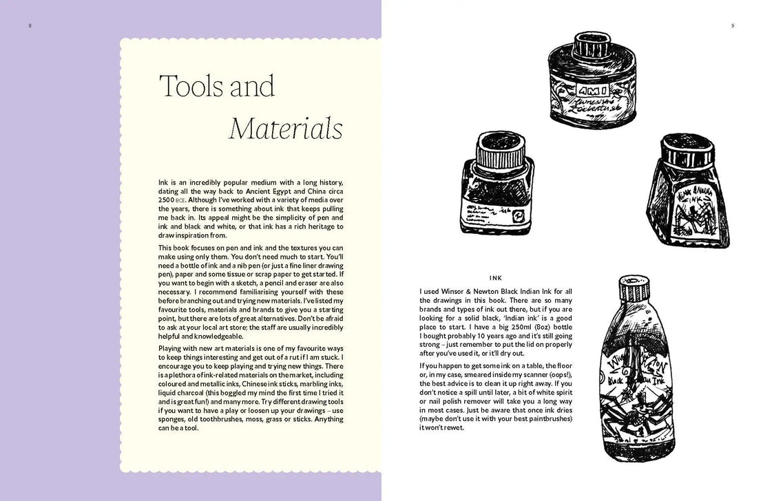 15-Minute Art Pen & Ink: Learn to Draw with Pen and Ink in Six Steps or Less