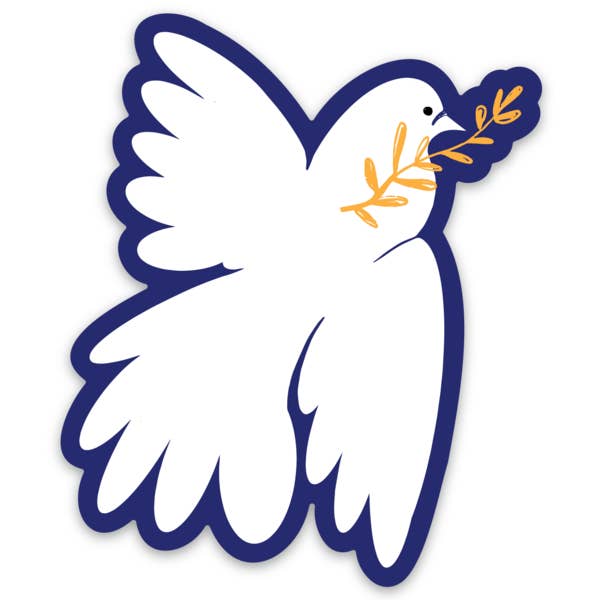 Peace Dove Sticker