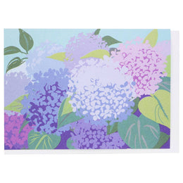 Hydrangeas, Smudge Ink