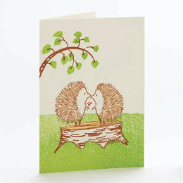 Hedgehogs on a Stump, Ilee Papergoods