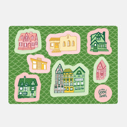 House Sticker Sheet