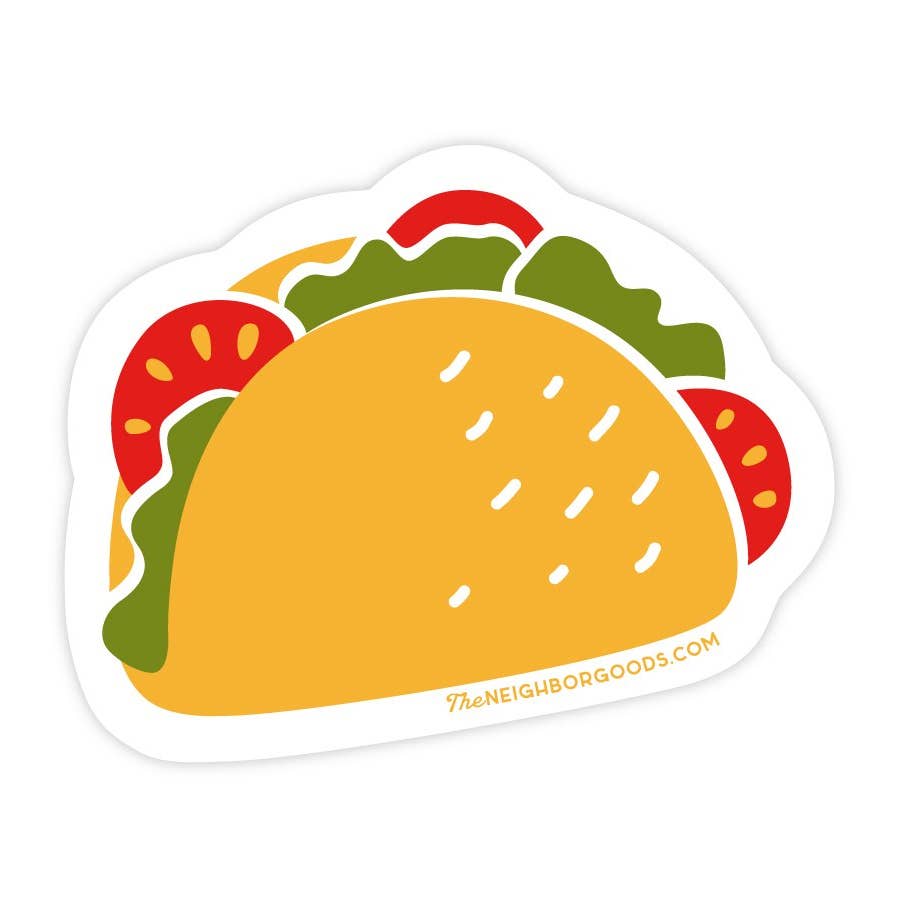 Taco Sticker