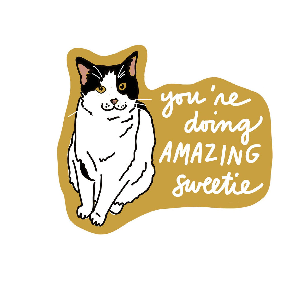 Sweetie Cat Sticker