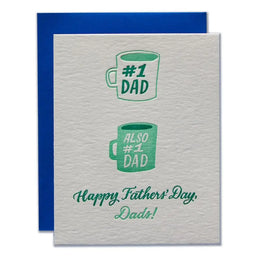 #1 Dads, Ladyfingers Letterpress