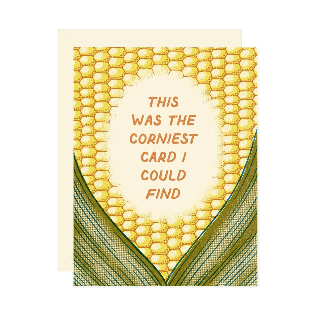Corny Greeting Card, Wallflower Paper