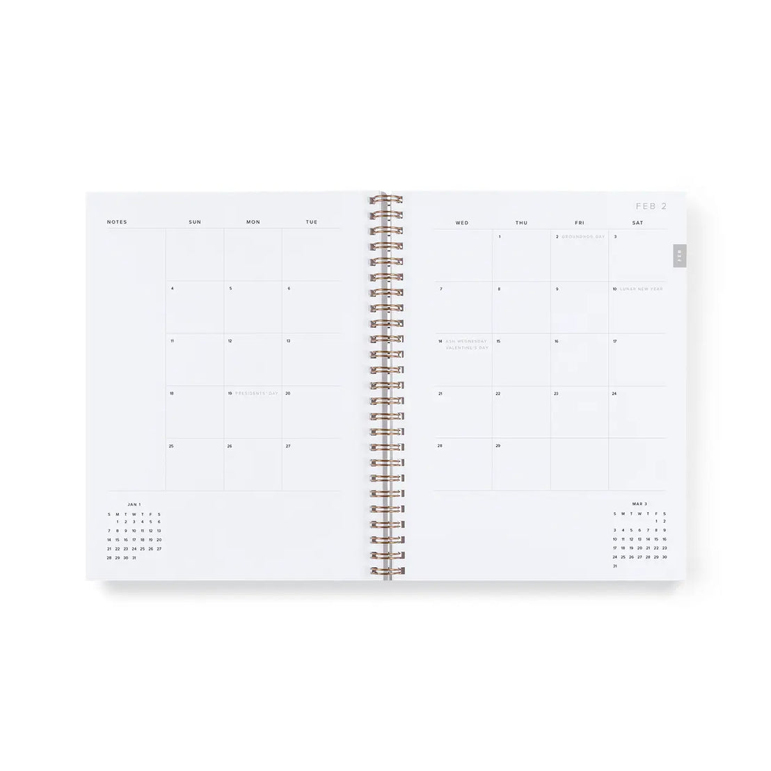 Appointed 2025 Compact Task Planner