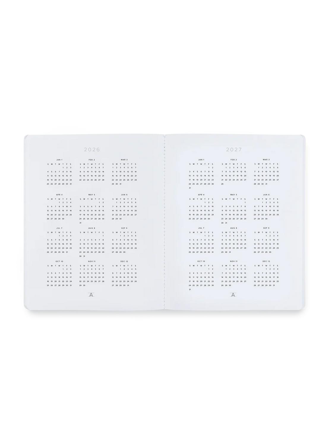 Appointed 2026 Monthly Planner