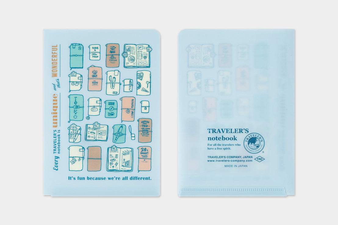 *Pre-order* 2027 Passport Clear Folder, Traveler's Company