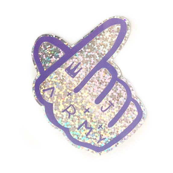 BTS Jungkook Heart Sticker