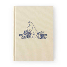 Moomin Garden Embroidered Journal