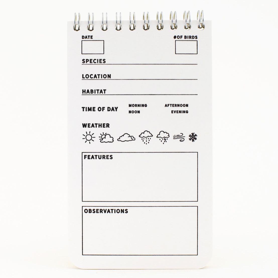 Pocket Log for Birders