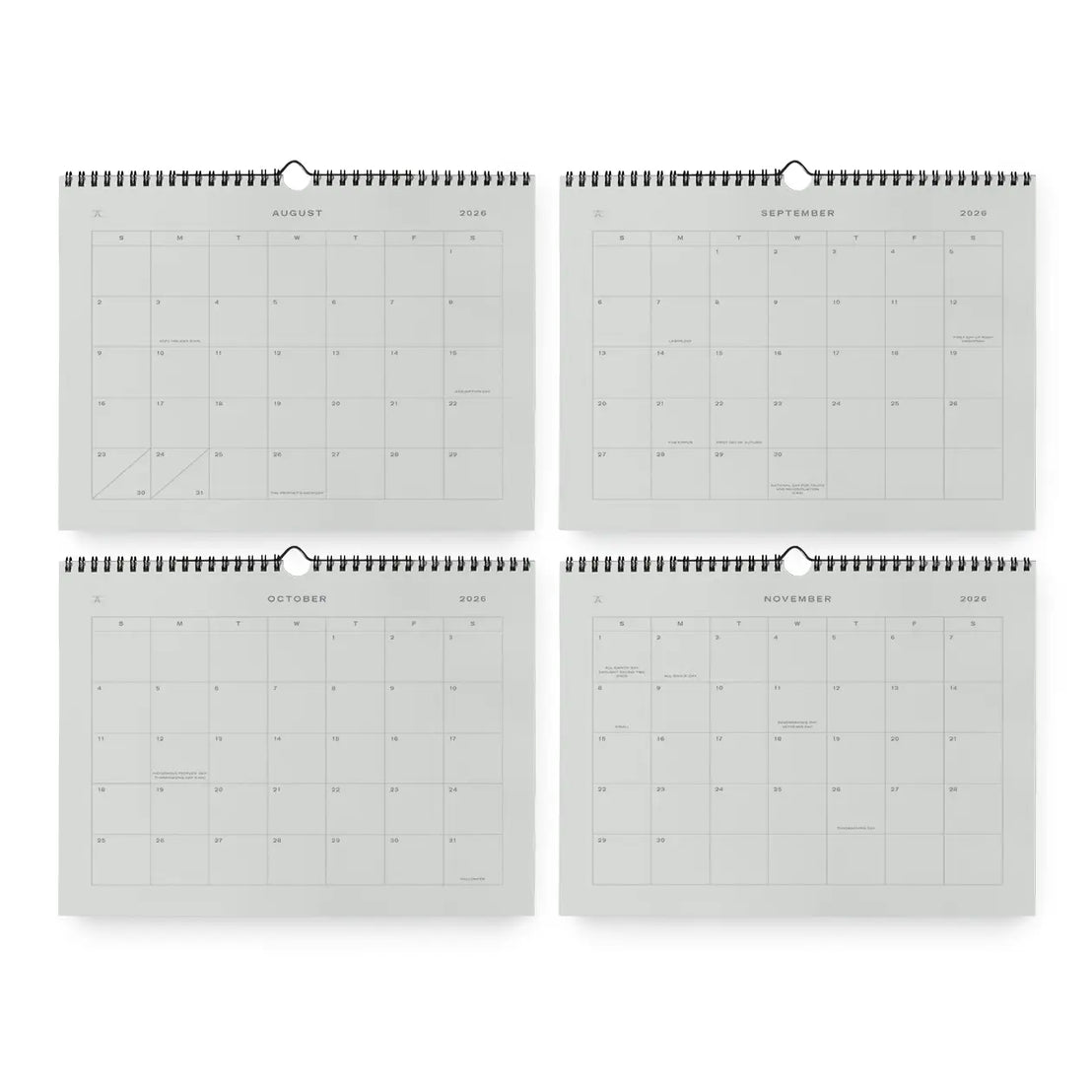 Appointed 26-27 Studio Wall Calendar