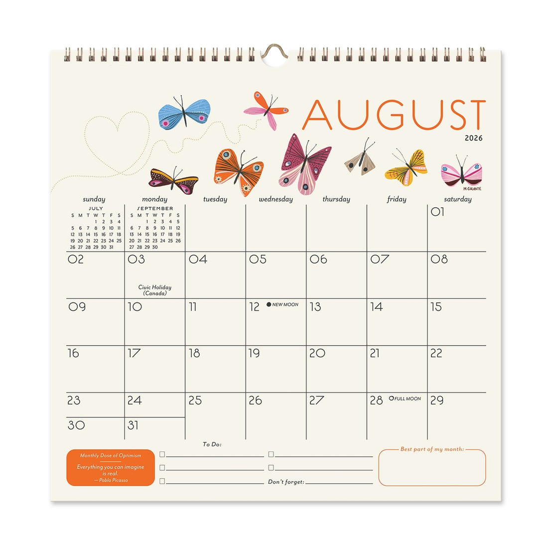 2026 Garden Party Calendar