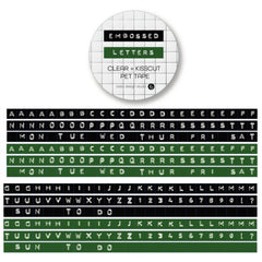 Embossed Letters Tape